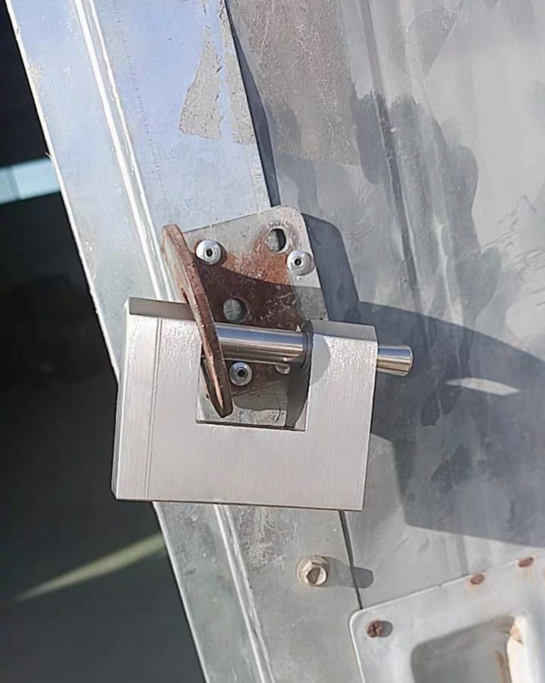 قفل قفل الباب عالي الجودة أجهزة الفولاذ المقاوم للصدأ لمستودع المرآب-DDPL008