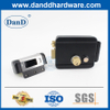 قفل الأمن النحاس النحاسي 3 جولة Deadlock Black Electric Rim Lock Set-DDRL042