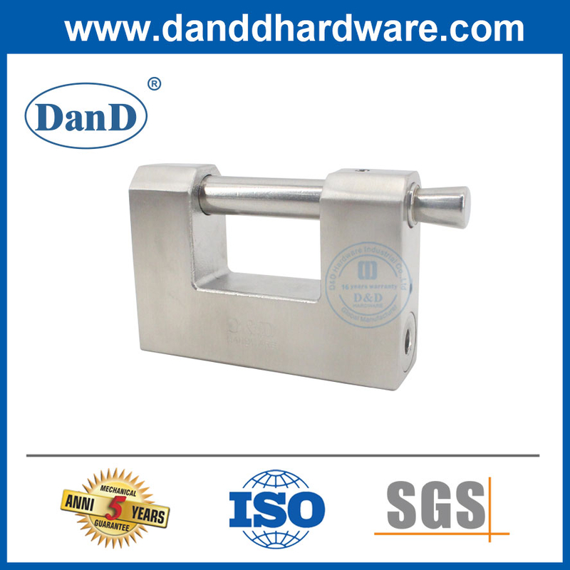 قفل Masterlock الثقيل 80 مم قفل القفل الأمامي القفل ddpl008