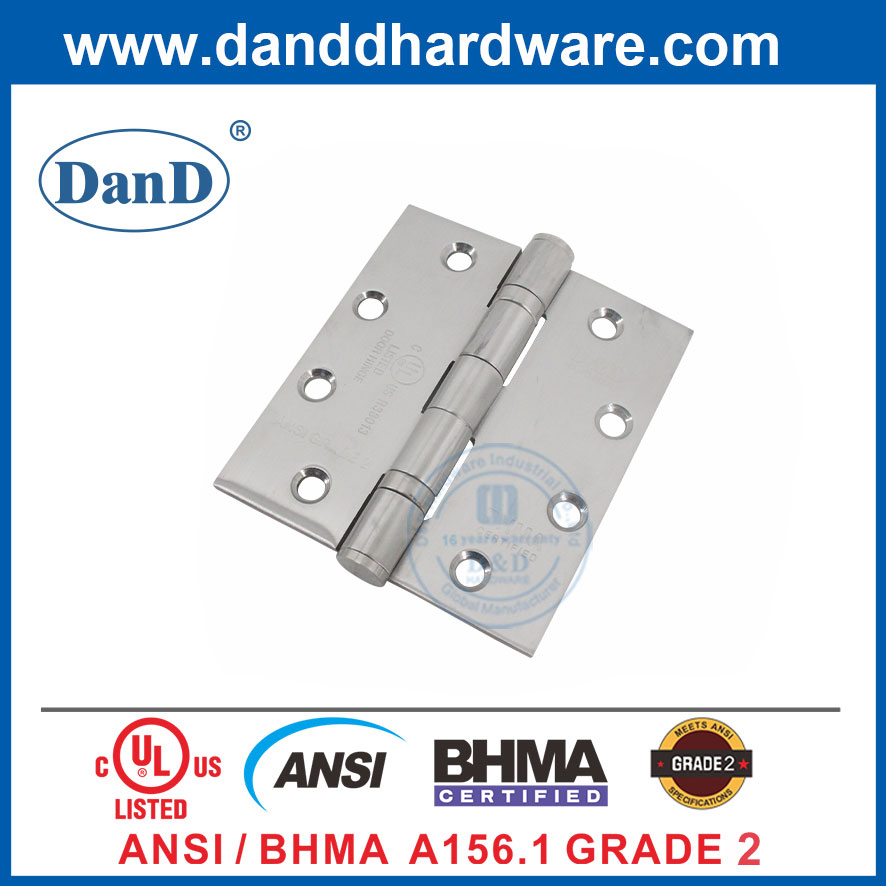 ANSI/BHMA الصف الثاني من الباب المفصلات خارج الباب مع UL FIRE RATIDED-DDSS001-ANSI-2-4.5x4x3.4