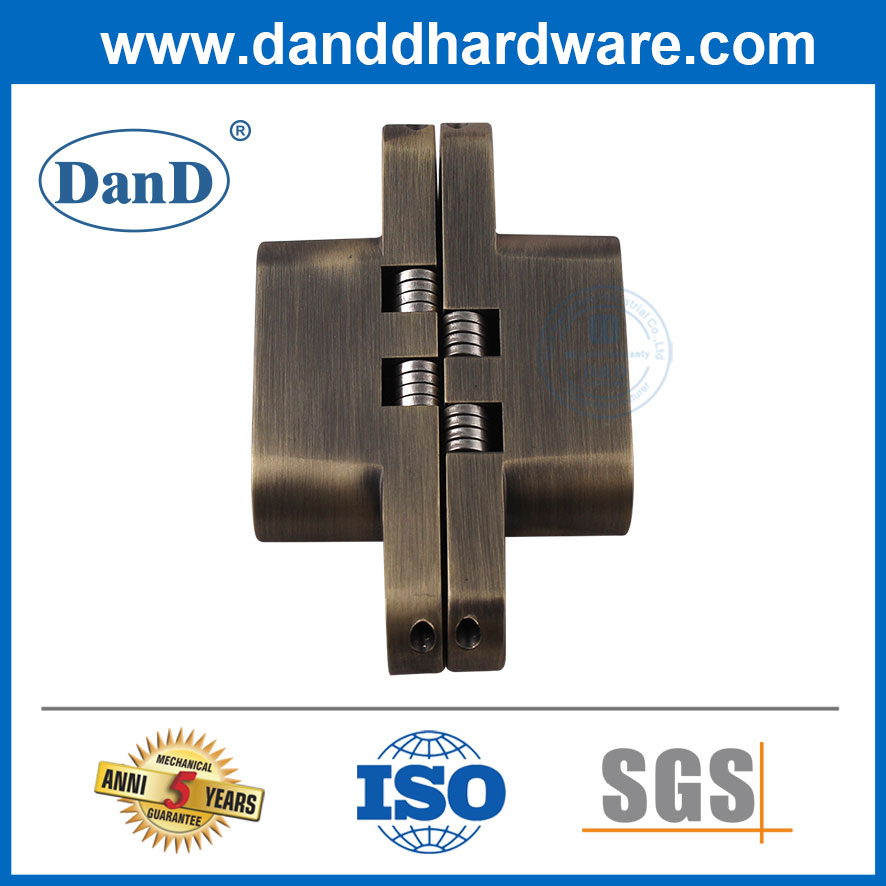 أجهزة OEM 180 درجة مخفية الباب المفصلات المضادة للنحاس النحاس غير المرئي مفصلات DDCH007