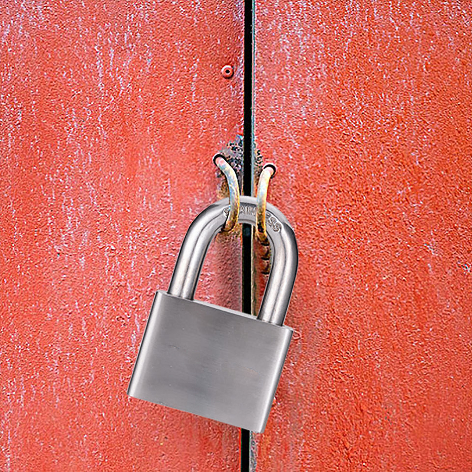 قفل قفل قفل سلامة جيد من الفولاذ المقاوم للصدأ مع قفل أمان DDPL004