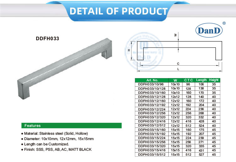 مقابض خزانة المطبخ
