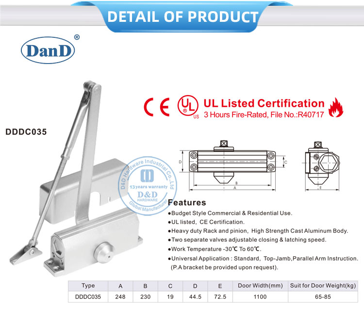 ضبط الباب التلقائي أقرب