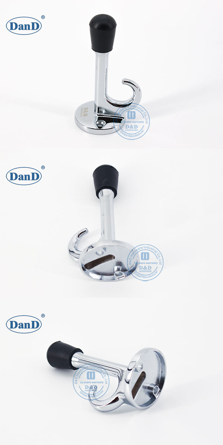 توقف جدار الباب مع الخطاف