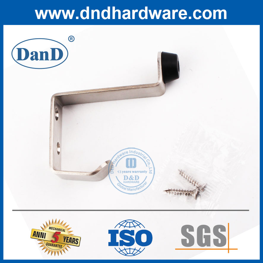 أعلى الباب سدادة من الفولاذ المقاوم للصدأ أفضل سدادة الباب مع معطف هوك DDDS024