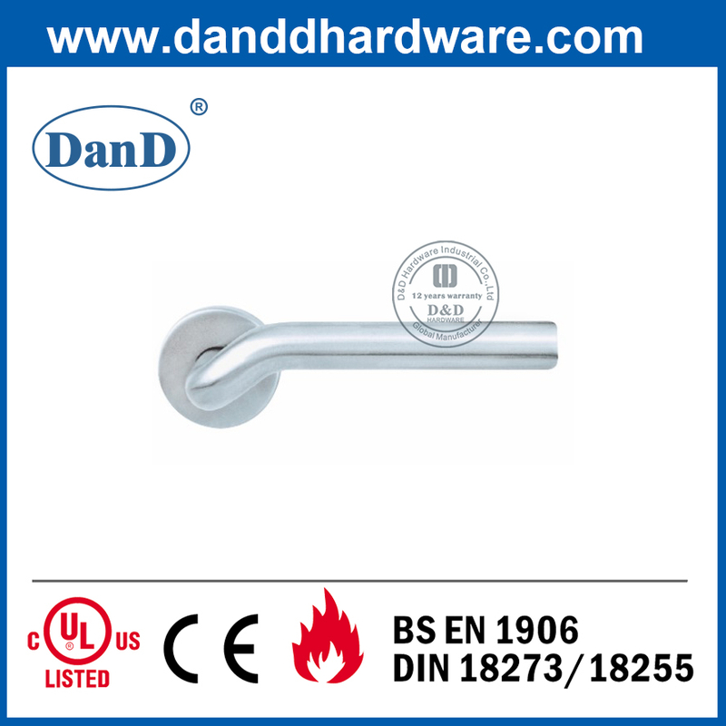 الصف 304 تصميم مخصص مقبض الباب الأمن الباب المعدني DDTH015