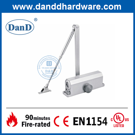 هادئة 180 درجة الربيع الألومنيوم الباب الهيدروليكي أقرب-DDDC003