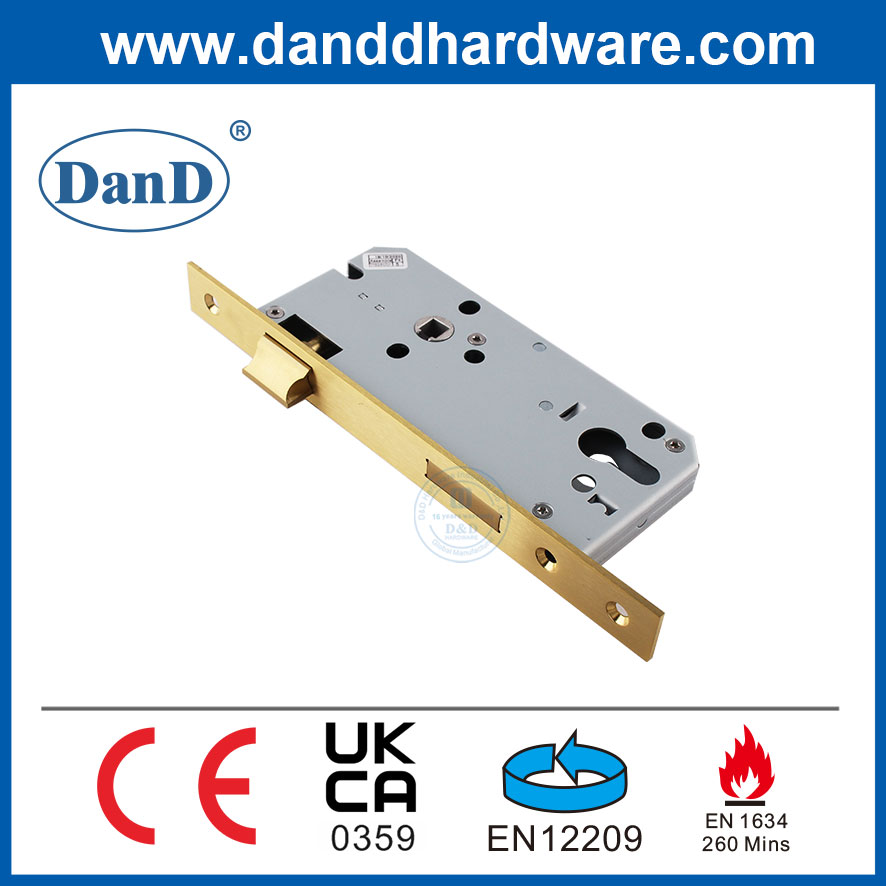 Israel Market CE EN12209 أمنية عالية من الفولاذ المقاوم للصدأ قفل الباب قفل القفل Body-DDML009-5572
