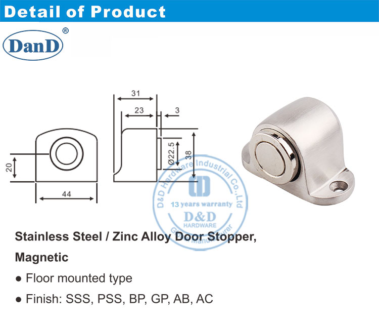 سدادات الباب المغناطيسي