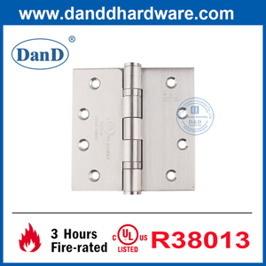 UL المدرج الباب الخارجي مفصلات مصنفة من الفولاذ المقاوم للصدأ مفصلات DDSS001-FR-4X4X3