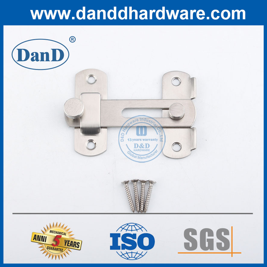 حراس الأبواب المعدنية حراس من الفولاذ المقاوم للصدأ للباب الأمامي DDDG006