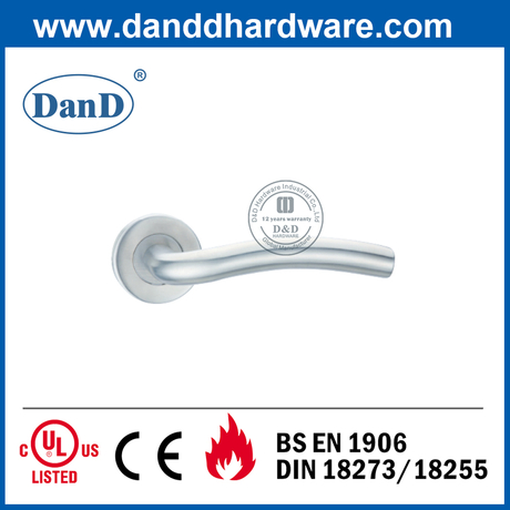 الفولاذ المقاوم للصدأ 304 ce الفئة 4 النار مقبض الباب مقبض الباب - DDTH006