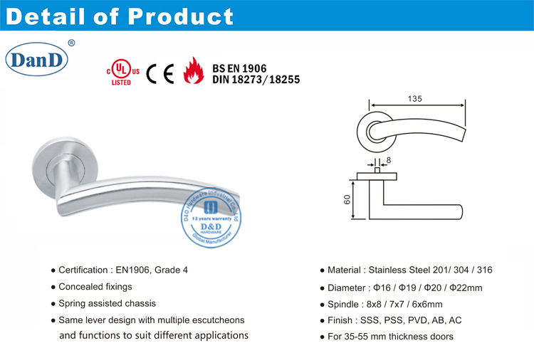 03 رافعة الباب مقبض-DDTH008