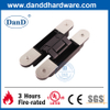 سبيكة الزنك ثلاثية الأبعاد تعديل مفصل الباب غير المرئي للبناء الشقق DDCH008-G80
