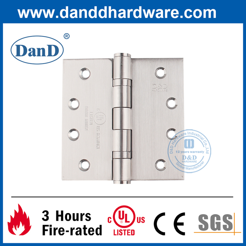 UL المدرجة في الفولاذ المقاوم للصدأ 316 حريق مقدرة الباب المناسب ddss001-FR-4x4x3