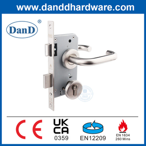 BS EN12209 أجهزة الباب الأمامي قفل قفل قفل DURTISE DOOR للسوق الأوروبية DDML009-5572