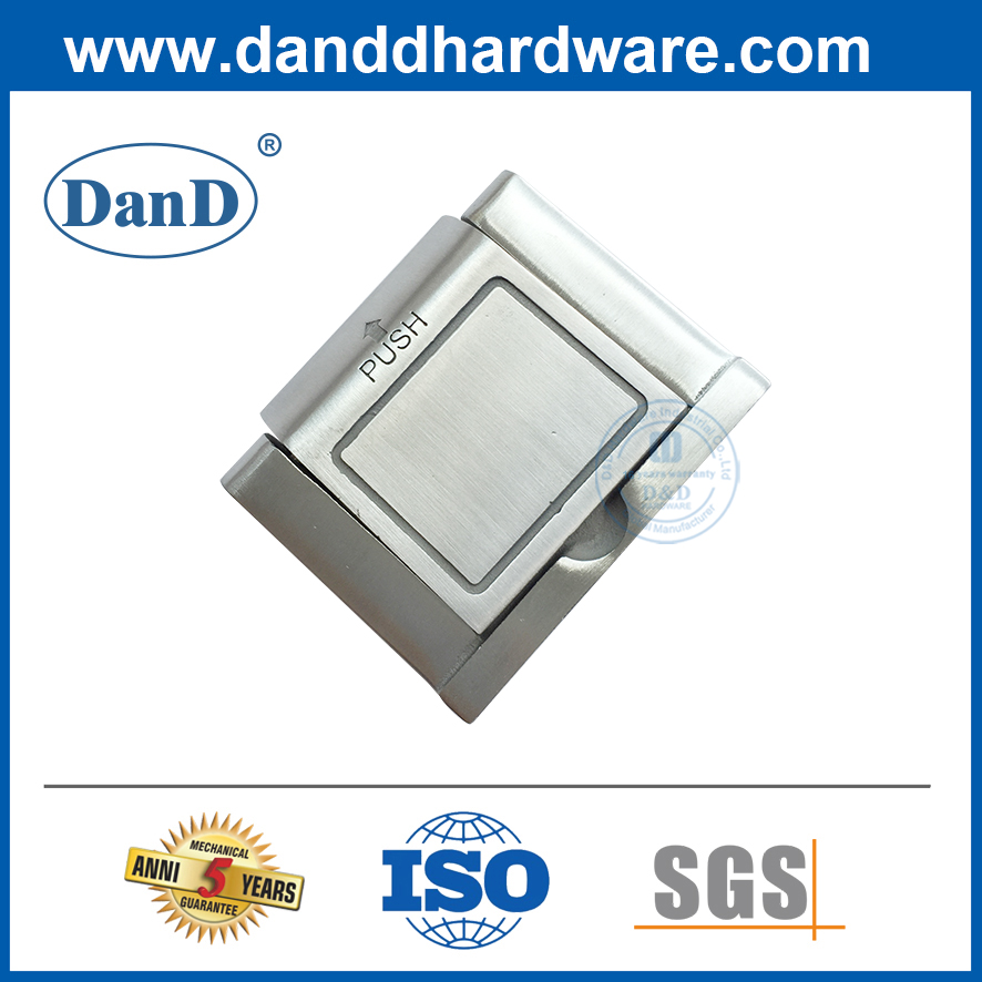  فندق باب الحارس من الفولاذ المقاوم للصدأ الصلب دفع الباب واقي الفندق واقي الحارس-DDDG012