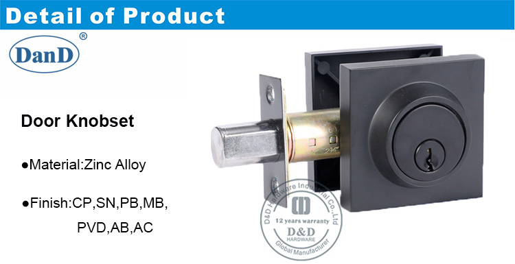 مدخل أنبوبي Lock-DDLK031-D و D الأجهزة