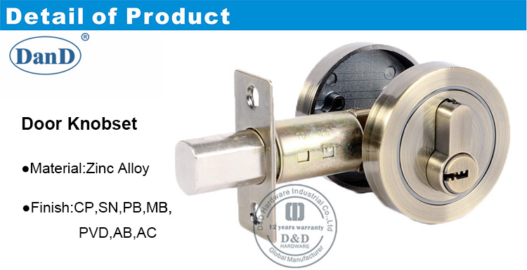 Lockset Lockset-DDLK027-D و D الأجهزة