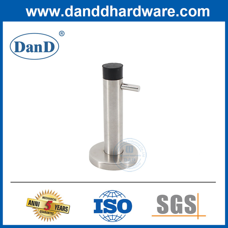 منزلي الأمن سدادة الباب الفولاذ المقاوم للصدأ توقف للحمام الجدار DDDS055