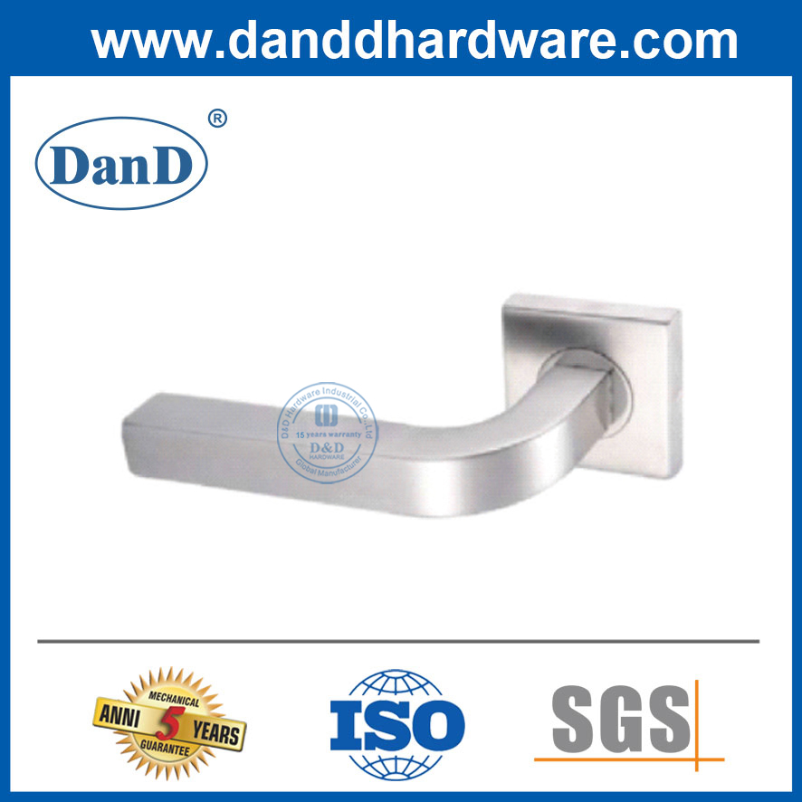 يعالج الباب الداخلي نوعية جيدة من الفولاذ المقاوم للصدأ مقابض الباب الحديثة DDTH044