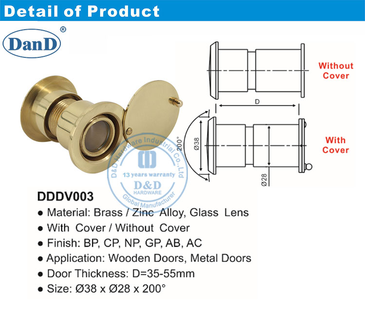منظر العين للباب
