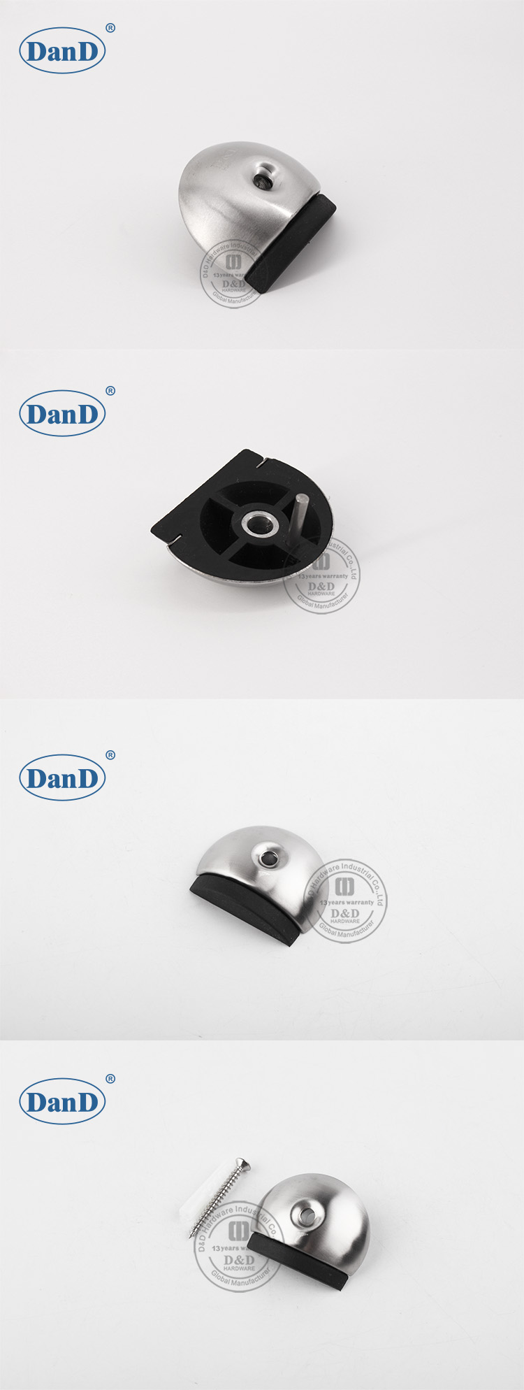 سدادة الباب المثبتة على الأرضية.