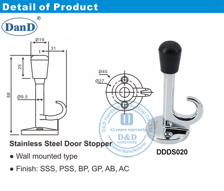 توقف باب الكروم المصقول