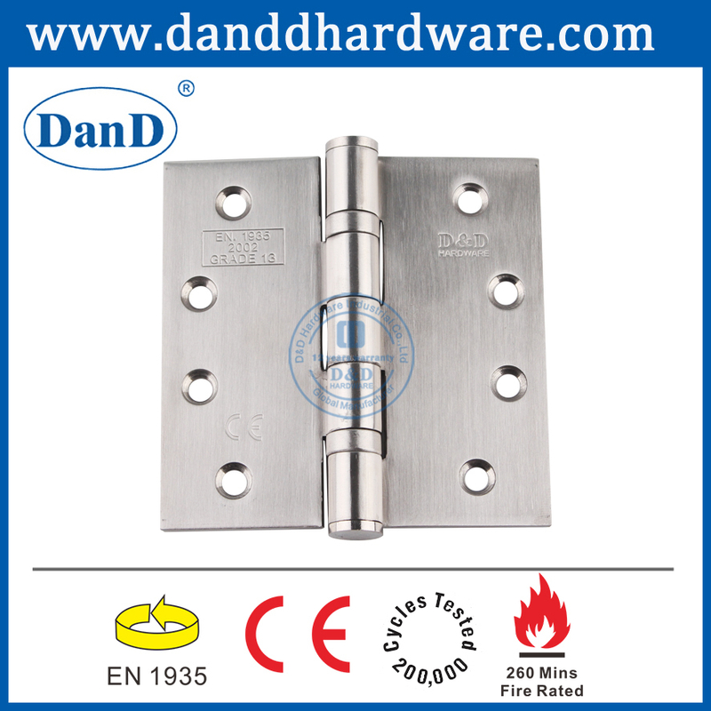 CE SS316 Fire Proof Butt Door مفصلات لبناء شقة -DDSS001 -CE -4X4X3