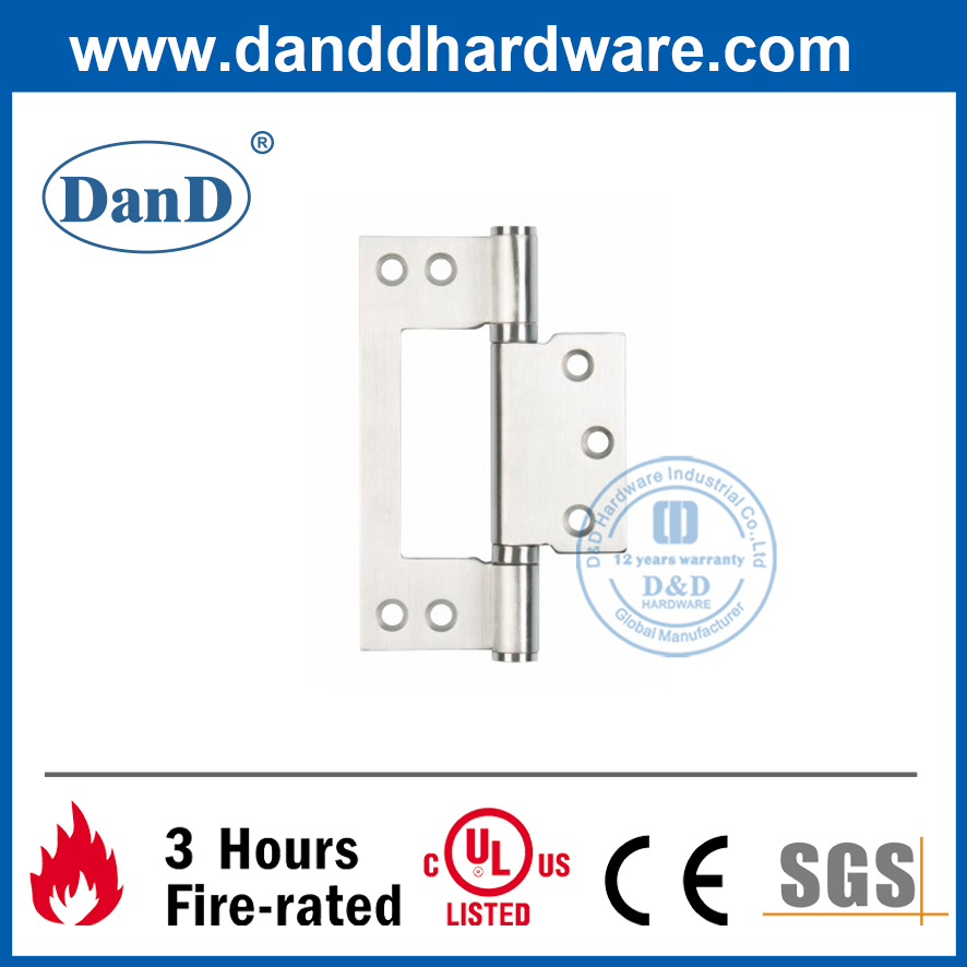 SS304 door ironmongery فلوش المفصلي للمعادن الباب DDSS028-B