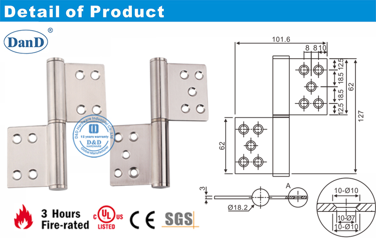 علم باب المفصل D و D الأجهزة