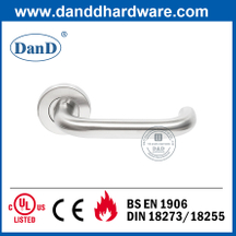 CE الصف 4 من الفولاذ المقاوم للصدأ 304 حريق الحديث مقبض الباب الداخلي DDTH001