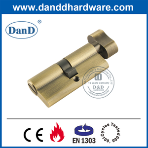 Euro Brass Brass Safety Bather Door Lock Cylinder-DDLC007