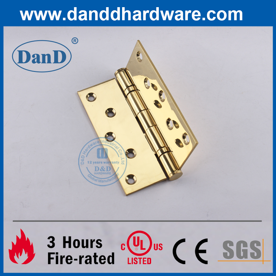 الفولاذ المقاوم للصدأ 316 الكرة الذهبية تحمل الباب الخارجي مفصل DDSS011B-5X4X3