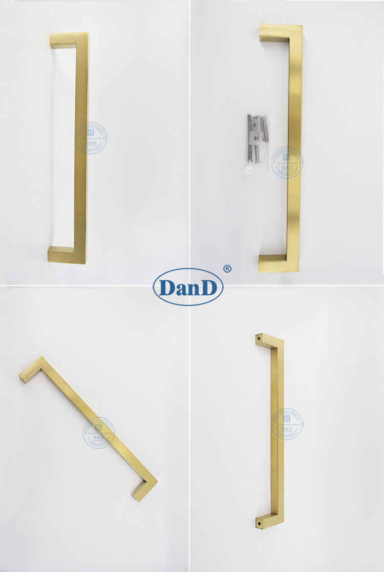 مقابض سحب الذهب