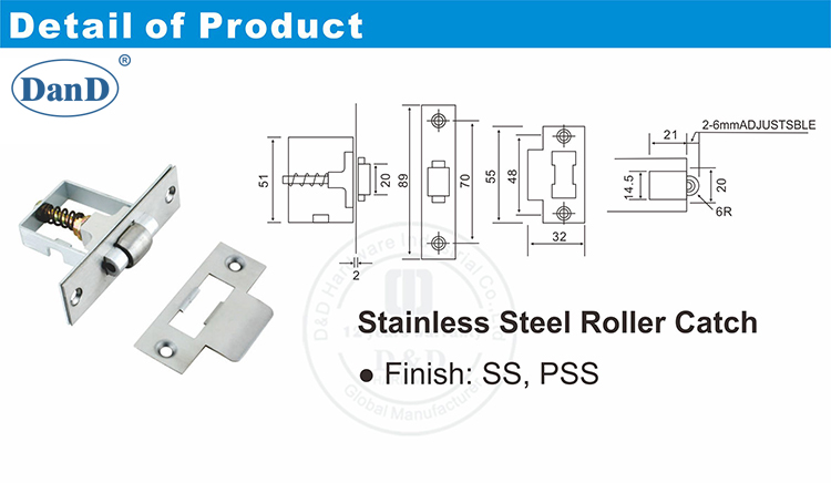 الربيع محملة قابل للتعديل الأسطوانة الصيد D و D الأجهزة