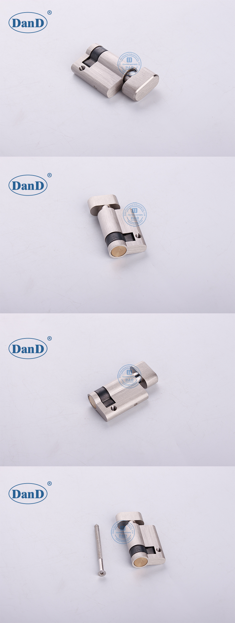 نصف اسطوانة مع Thumbturn