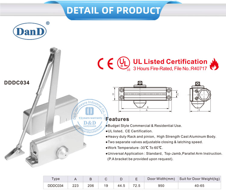 ضبط الباب التلقائي أقرب