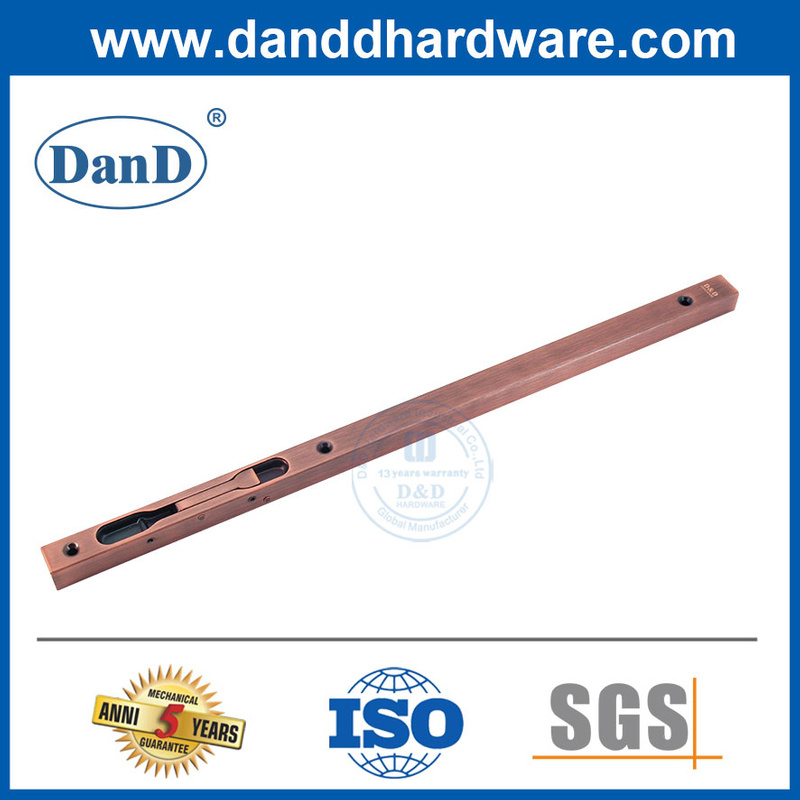 النحاس العتيقة الفولاذ المقاوم للصدأ يدويًا براغي الباب التجاري DDDB008