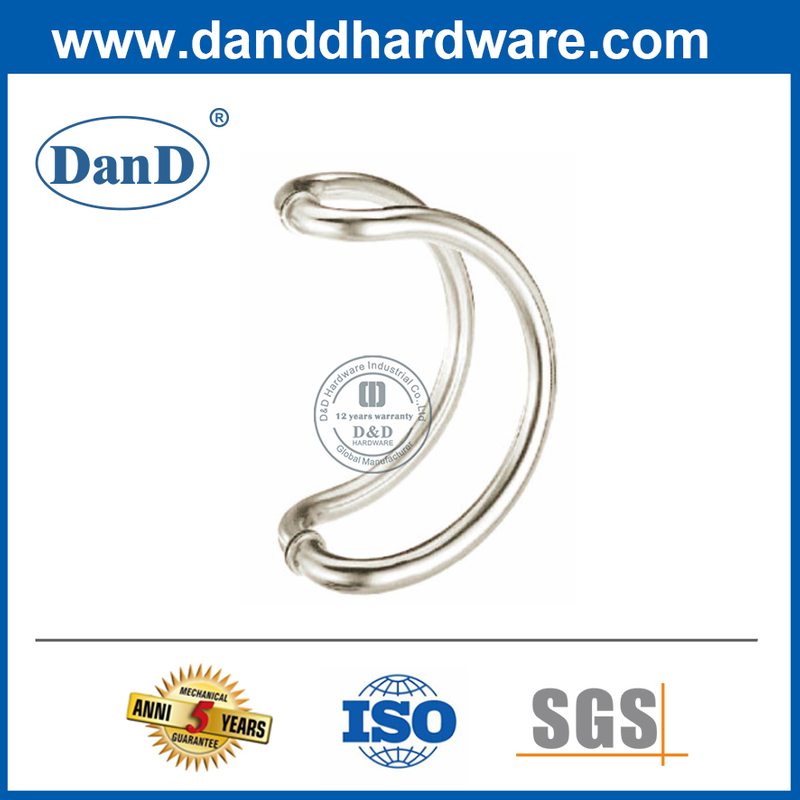 تصميم جديد من الفولاذ المقاوم للصدأ 304 C نوع الأخشاب سحب مقبض DDPH006