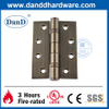 4 بوصة SS201 النحاس النحاسي العتيقة مفصلات مصنفة للباب الخشبي DDSS001-4X3X3