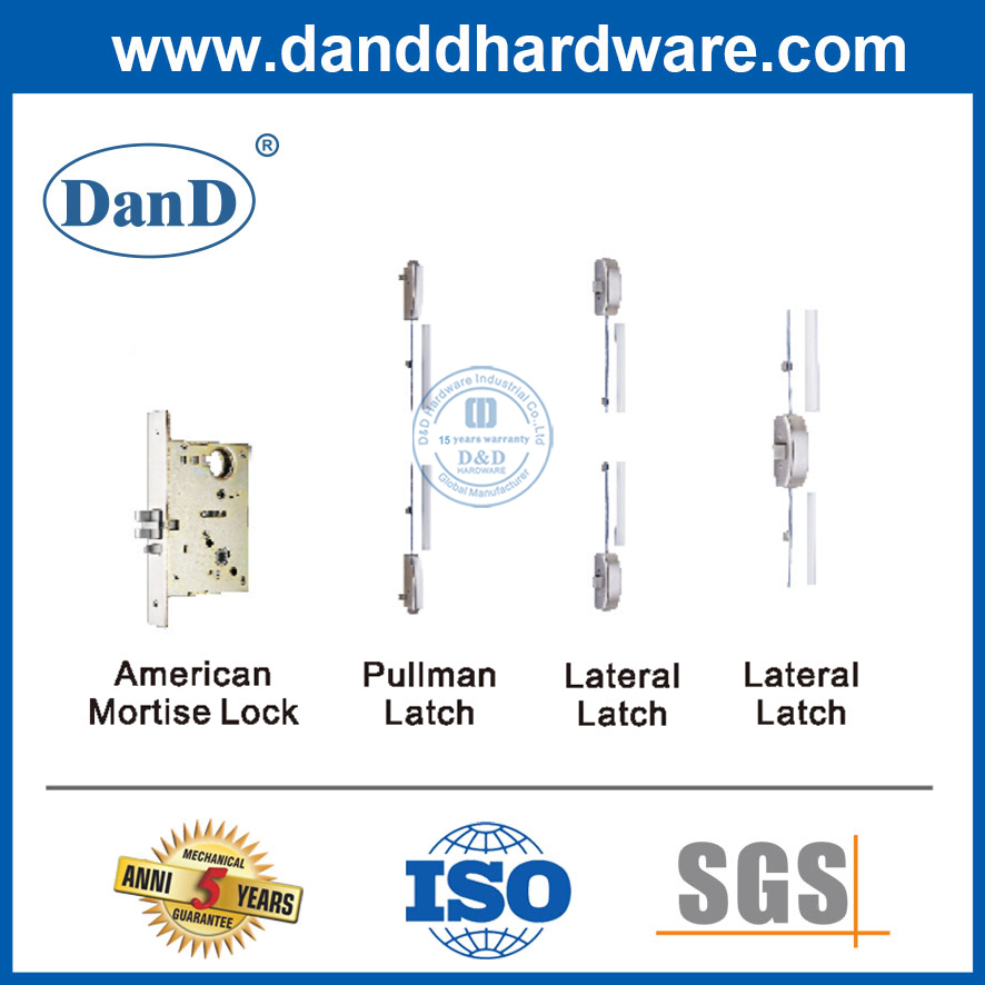 جهاز خروج غير مقاوم للصدأ من الفولاذ المقاوم للصدأ والألومنيوم في الهواء الطلق Bar-DDPD308