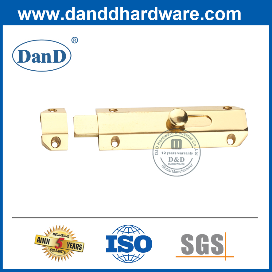 4 بوصة ساتين النيكل البراغي قفل القفل النحاس البراغي الشركة المصنعة DDDB017