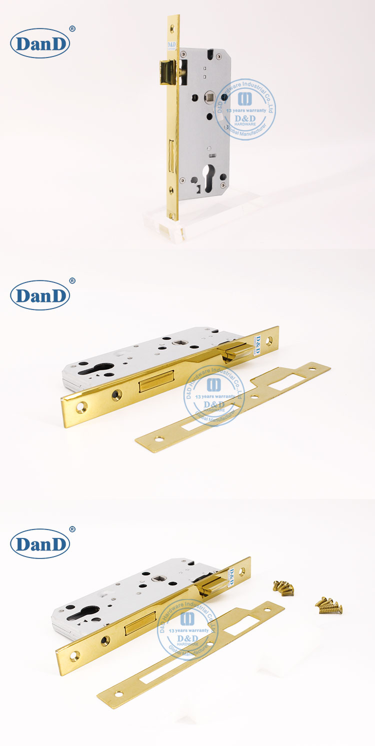 قفل باب النحاس المصقول DDML026