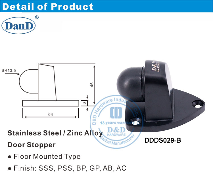 سدادة الباب الأسود