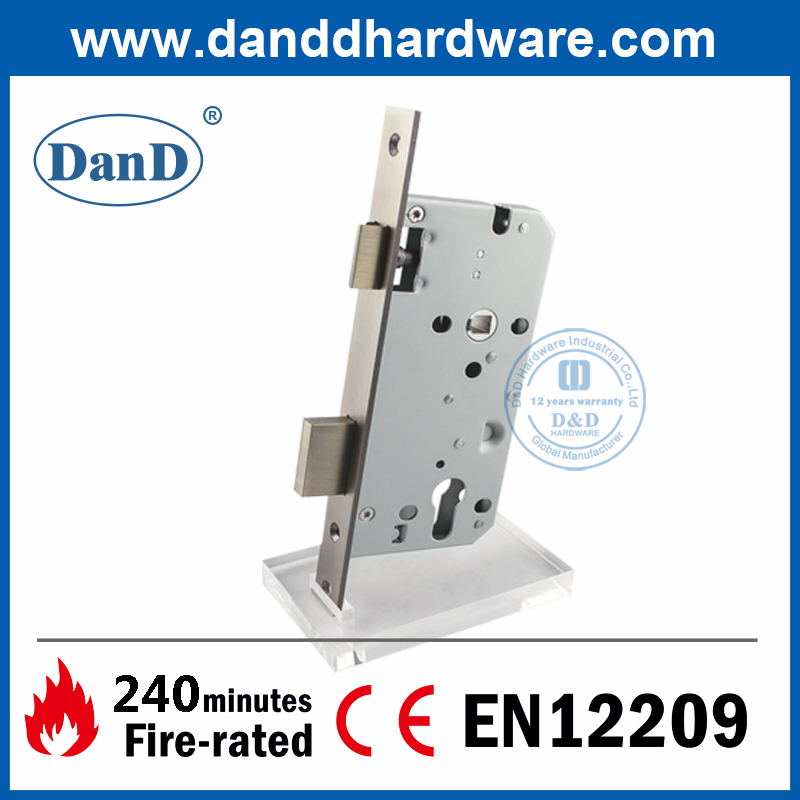 CE EURO SUS304 ANTIQUE BRASS FIRE ROATANCE SASH LOCK for Wooden Door-DDML009