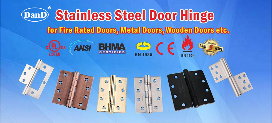 كيفية اختيار أجهزة مفصل الباب و D