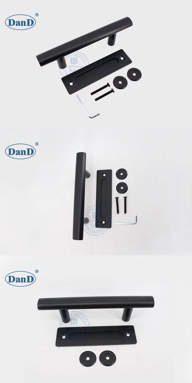 مقبض باب الحظيرة الأسود