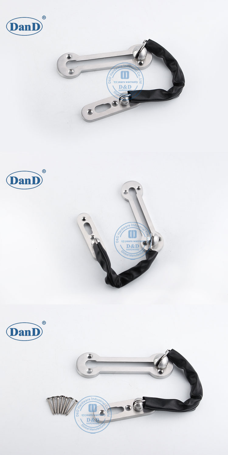 سلسلة باب الفولاذ المقاوم للصدأ